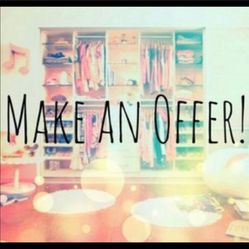 MAKE ME AN OFFER IF YOU ARE INTERESTED!
